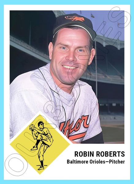 Robin Roberts 1963 Fleer Custom Card - 4335