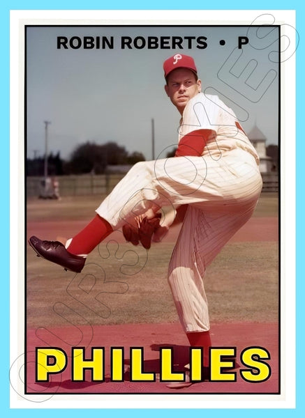 Robin Roberts 1967 Topps Custom Card - 4486