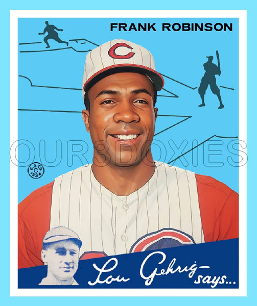 Frank Robinson 1934 Goudey Custom Card - 3730