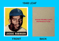 Jackie Robinson 1948 Leaf Reproduction Card - 3872