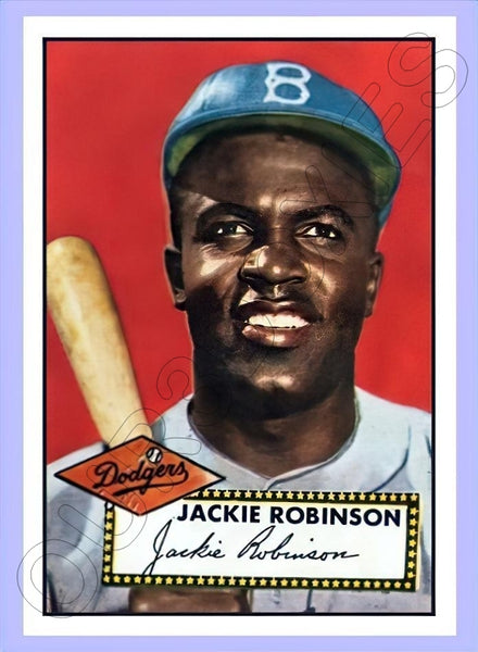 Jackie Robinson 1952 Topps Reproduction Card - 4035