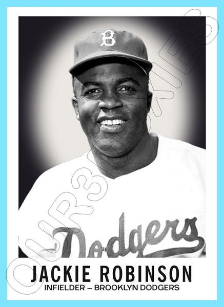 Jackie Robinson 1960 Leaf Custom Card - 4432