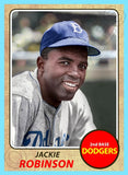 Jackie Robinson 1968 Topps Custom Card - 4507