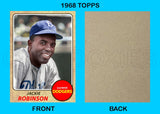 Jackie Robinson 1968 Topps Custom Card - 4507