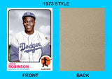 Jackie Robinson 1973 Topps Custom Card - 4793