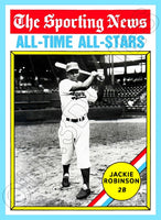 Jackie Robinson 1976 Topps AS Custom Card - 4871