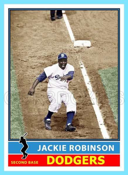 Jackie Robinson 1976 Topps Custom Card - 4872