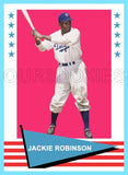 Jackie Robinson 1961 Fleer Custom Card - 4224