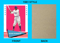 Jackie Robinson 1961 Fleer Custom Card - 4224