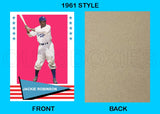 Jackie Robinson 1961 Fleer Custom Card - 4224