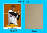 Brooks Robinson 1954 Red Heart Custom Card - 4056