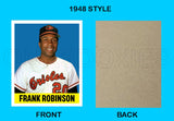 Frank Robinson 1948 Leaf Custom Card - 3971