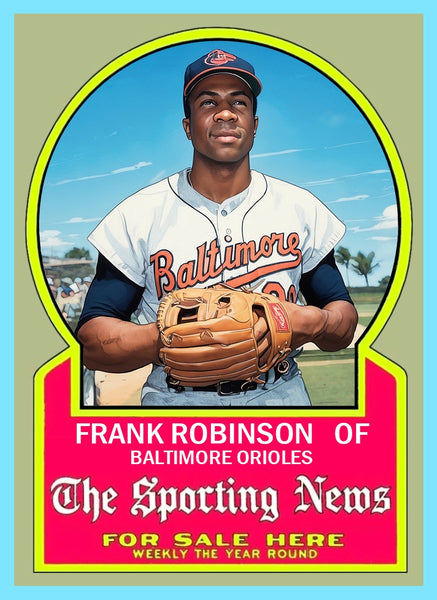 Frank Robinson 1928 Sporting News Custom Card - 4964