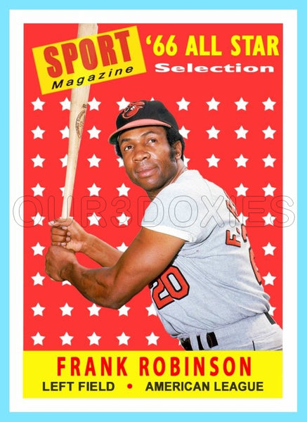 Frank Robinson 1958 Topps AS Custom Card - 4140