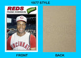 Frank Robinson 1977 Topps Custom Card - 4885