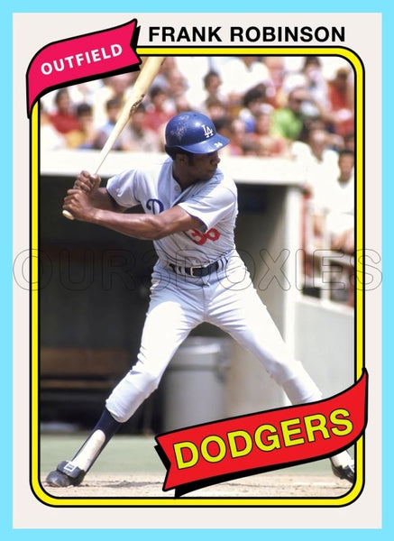 Frank Robinson 1980 Topps Custom Card - 4934