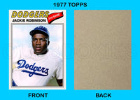 Jackie Robinson 1977 Topps Custom Card - 4886