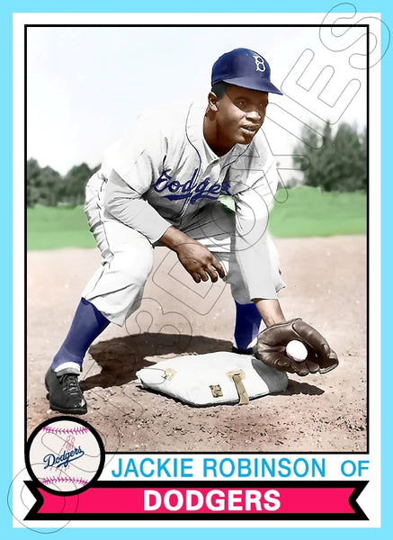 Jackie Robinson 1979 Topps Custom Card - 4919