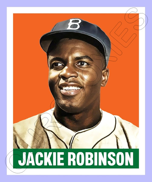 Jackie Robinson 1948 Leaf Custom Card - 3973