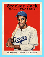 Jackie Robinson 1914 Cracker Jack Custom Card - 3659
