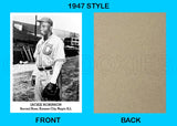 Jackie Robinson 1947 Tip Top Bread Custom Card - 3841