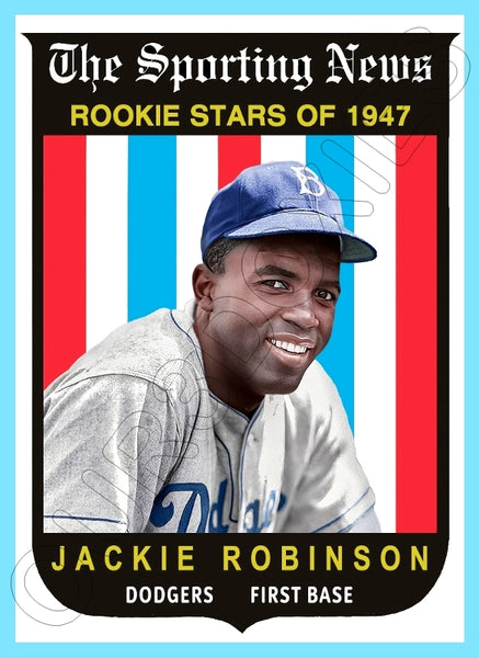 Jackie Robinson 1959 Topps AS Custom Card - 4174