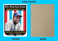Jackie Robinson 1959 Topps AS Custom Card - 4174