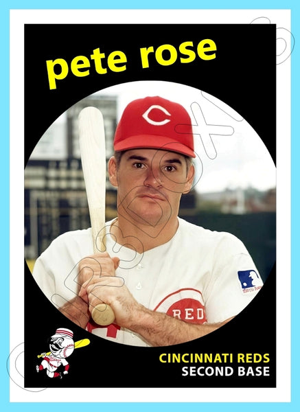 Pete Rose 1959 Topps Custom Card - 4177