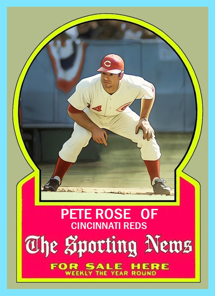 Pete Rose 1928 Sporting News Custom Card - 4966