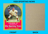 Pete Rose 1928 Sporting News Custom Card - 4966