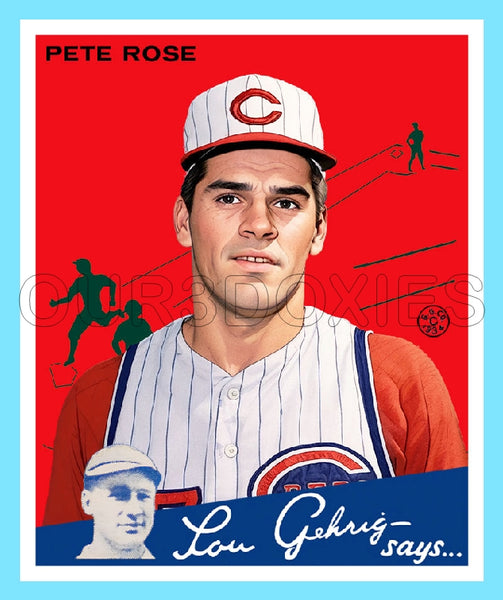 Pete Rose 1934 Goudey Custom Card - 3731