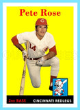 Pete Rose 1958 Topps Custom Card - 4143