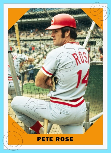 Pete Rose 1960 Fleer Custom Card - 4210