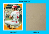 Pete Rose 1960 Fleer Custom Card - 4210