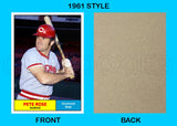 Pete Rose 1961 Topps Custom Card - 4275