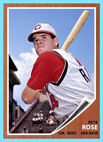 Pete Rose 1962 Topps Custom Card - 4302