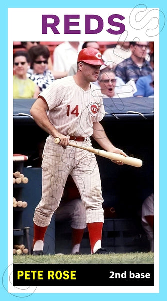 Pete Rose 1964 Topps Tall Boy Custom Card - 4634
