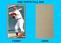 Pete Rose 1962 Topps Tall Boy Custom Card - 4639