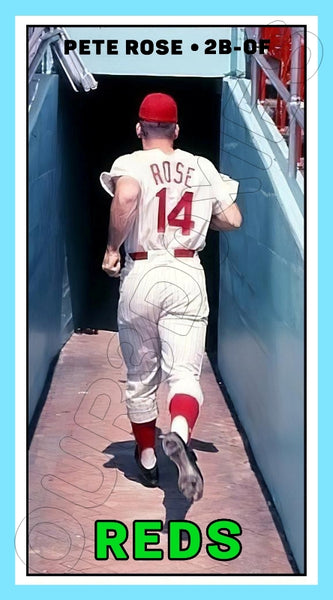 Pete Rose 1967 Topps Tall Boy Custom Card - 4952