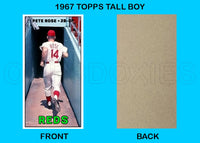 Pete Rose 1967 Topps Tall Boy Custom Card - 4952