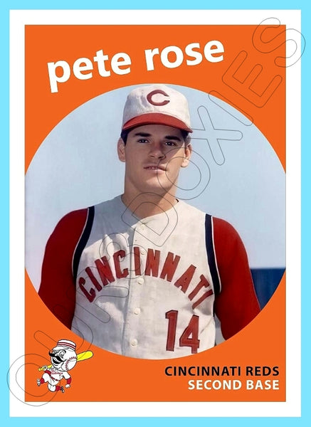 Pete Rose 1959 Topps Custom Card - 4178