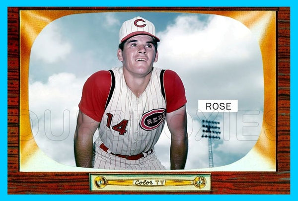 Pete Rose 1955 Bowman Custom Card - 4075