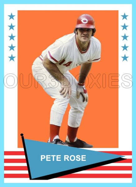 Pete Rose 1961 Fleer Custom Card - 4225