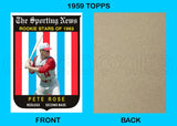 Pete Rose 1959 Topps AS Custom Card - 4176