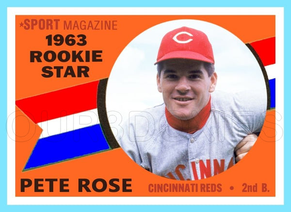 Pete Rose 1960 Topps RS Custom Card - 4188