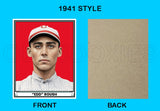Edd Roush 1941 Play Ball Custom Card - 3798