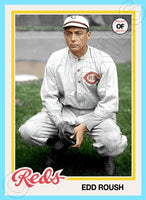 Edd Roush 1978 Topps Custom Card - 4902