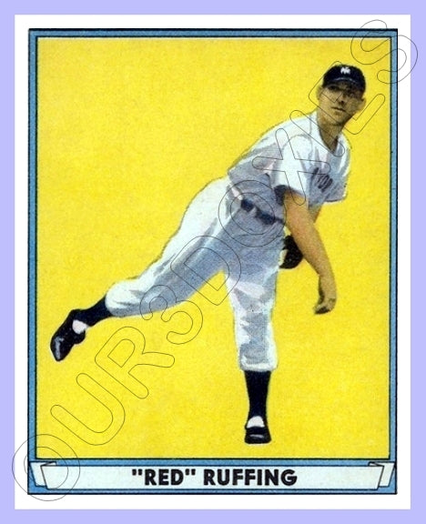 Red Ruffing 1941 Play Ball Reproduction Card - 3799