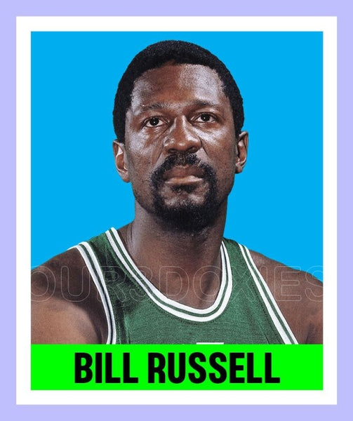 Bill Russell 1948 Leaf Custom Card - 3976