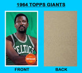 Bill Russell 1964 Topps Giants Custom Card - 4705